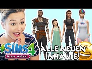 DAS ist der HAMMER! 😍 - Die Sims 4 Werde Berühmt CAS Preview | simfinity (UNTERSTÜTZT VON EA)