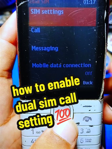 how to enable dual sim call setting on Nokia mobile #nokia #foryoupage #trending #viral #viraltiktok #fyp #fypシ゚viral