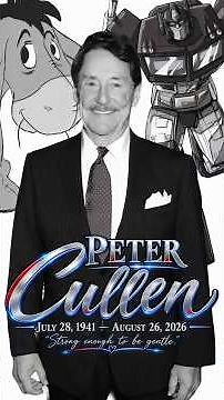 💙 Remembering Peter Cullen the Legendary Voice of Optimus Prime and Eeyore | 1941–2026