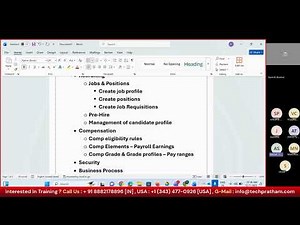 Workday HCM Full Course Introduction | Modules Explained for Beginners | Class-1 |