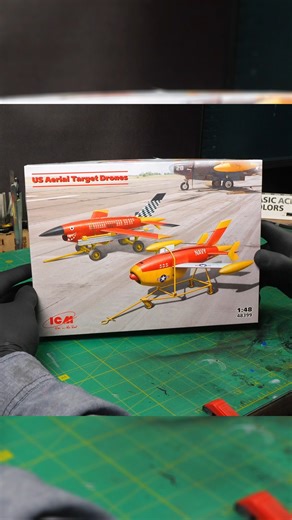 6.9K views · 112 reactions | NEW VIDEO! Kit review “KDA-1 (Q-2A) Firebee with trailer” Model: 48400 Scale: 1/48 #scalemodelling #ICM #militarymodeling #scalekit #modelism | ICM plastic model kits | Facebook