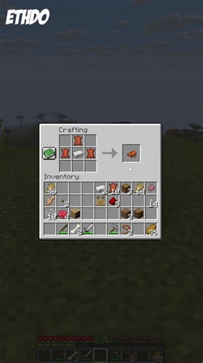 Craft Saddles in Minecraft