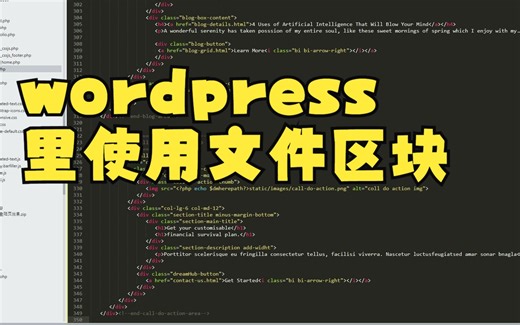 5 wordpress里使用文件区块