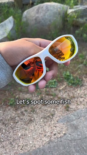 @RUNCL coming in clutch🔥 #fishtok #polarizedsunglass #trout #runclfishing