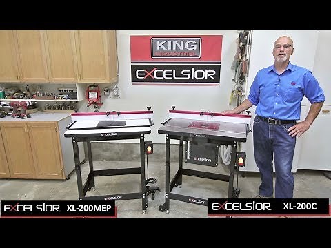 Excelsior Router Tables and Accessories