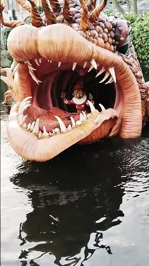 Pinocchio inside the whale