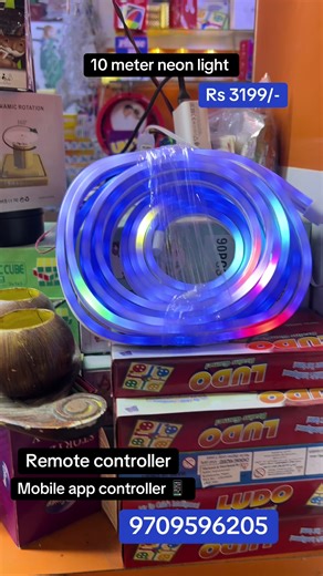 10 Meter Neon Light with Mobile App Controller