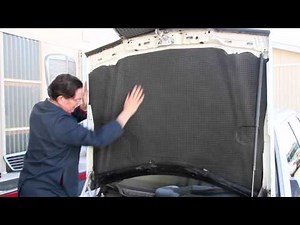 Mercedes 190E 190D Hood Pad Installation Kit w/ Instructions Fits All Years