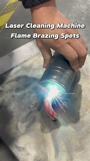 You Think It’s Grinding, It’s Actually CleaningIt’s not destruction.It’s separation. #lasercleaning