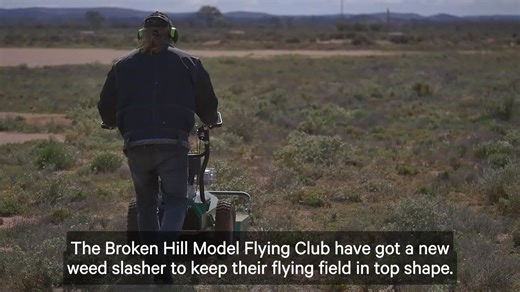 For years, the Broken Hill Model Flying Club Inc. has loved bringing the joy of flight to the community, but keeping their flying field in top shape hasn’t always been easy. Overgrown vegetation made it tricky to safely operate model aircraft, and while members have pitched in during working bees, age and health have made regular upkeep a challenge. With support from our 𝗖𝗼𝗺𝗺𝘂𝗻𝗶𝘁𝘆 𝗣𝗮𝗿𝘁𝗻𝗲𝗿𝘀𝗵𝗶𝗽𝘀 𝗣𝗿𝗼𝗴𝗿𝗮𝗺 𝗳𝗼𝗿 𝗙𝗮𝗿 𝗪𝗲𝘀𝘁 𝗡𝗦𝗪, the club has now been able to purcha