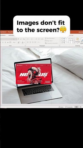 The easiest and best method to fit an image into any screen!💯
