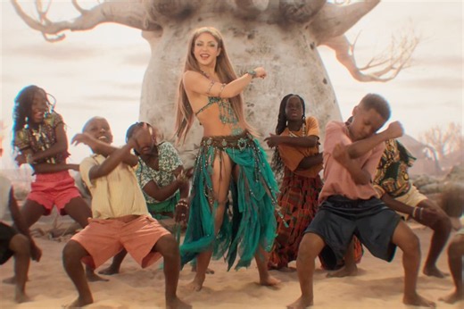 Shakira & Burna Boy Drop ‘Dai Dai’ Video Featuring Cameos From World Cup Winners Messi & Mbappé: Watch