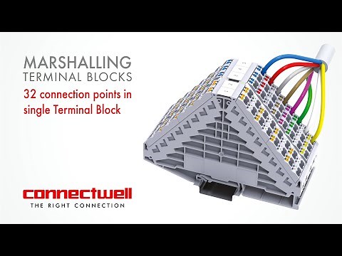 Connectwell 8 level Marshalling Terminal Blocks