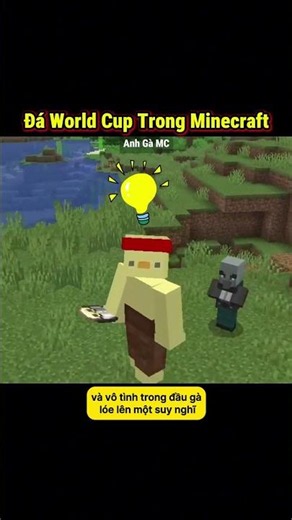 I Created a World Cup Soccer Match in Minecraft ??! 🤣 - Episode 1358 #shorts #minecraft