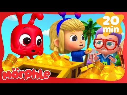 Morphle Finds Hidden Treasure! 💰 | Kids Cartoons | Magical Adventures