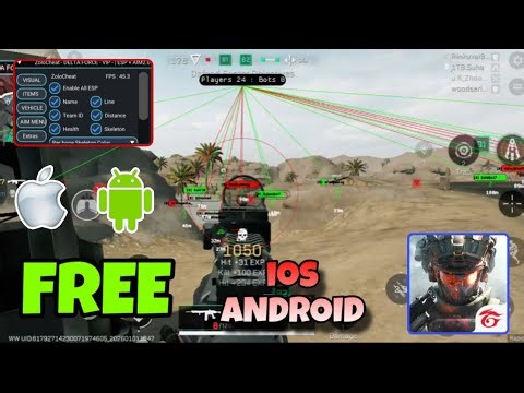 DELTA FORCE MOD MENU | DELTA FORCE MOBILE AIMBOT | GLOBAL & GARENA HACK ESP WALLHACK FREE VIP CRACK