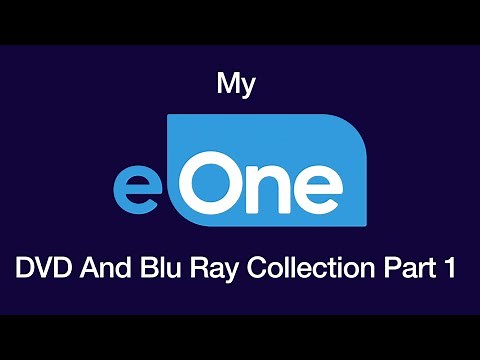 My Eone DVD And Blu Ray Collection Part 1