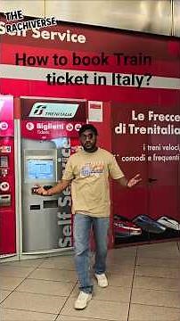 How to Book Train Ticket in Italy 🇮🇹 | Trenitalia Guide #ItalyTravel #Trenitalia #TrainTips #italy