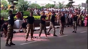 Tough times never last, but tough people do! Splendid demonstration by #CISF #Commandos #KarvMaga #Combat #skills | Central Industrial Security Force - CISF