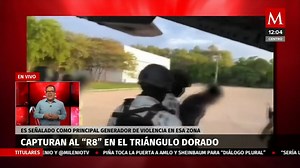 ▶️Cae 'El R8', jefe de seguridad de Aureliano Guzmán Loera 'El Guano'. Luis 'N' fue detenido en Durango junto a otros tres hombres durante un operativo del Ejército Mexicano y la Guardia Nacional. 📺 La información con Carlos Zúñiga en #MILENIODelMediodía | MILENIO