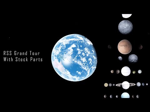 Real Solar System Grand Tour with Stock Parts | Kerbal Space Program