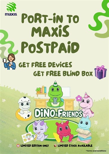 ✨ Upgrade Your Mobile Experience with Maxis Postpaid ✨ Switch to...
