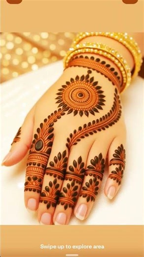 I Tried Simple Easy Mehndi Designs #mehndi #henna #hennadesign