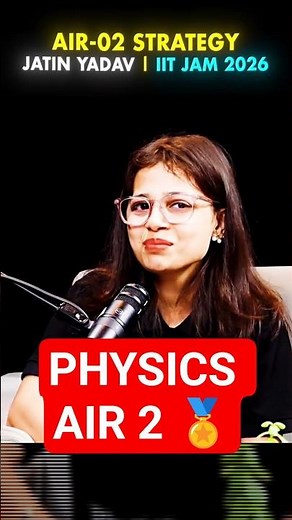 AIR 2 in IIT JAM 2026 🎯 | Topper Strategy Revealed
