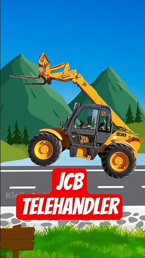 JCB Telehandler, Can you match the right wheel and handler? #jcb #telehandler