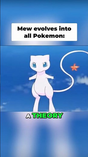 Mew Evolves into ALL Pokemon Lore Explained #pokemon