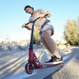 33K views · 1K reactions | @rorycoe #ice270fakie at the local park filmed by @coedie Thanks @districtscootersaustralia @skaterhq ! With how many pegs are you riding? | The Real District Scooters Page | Facebook