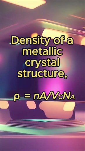 Density of metallic crystal structure #density #densitycrystalstructure #metallic crystal structure #matlab #crystalstructure #matlabinputcommand #FCC #BCC #HCP #materialengineering #materialscience #engineering #science #material #compositematerial #matnickphicent #matnickphicent #matnickphicent