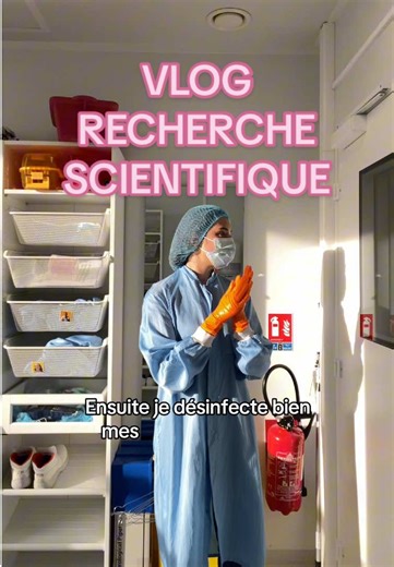 Vlog préparation de milieu de culture cellulaire 👩🏽‍🔬🎀 #CapCut #biotech #scientist #research #metier