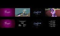 Mix of 8 videos from youtube : MLP: FIM Credits (Season 1-8 Comparison Ending Credits)