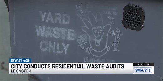 Lexington’s residential waste audit aims to limit contaminated recycling, yard waste