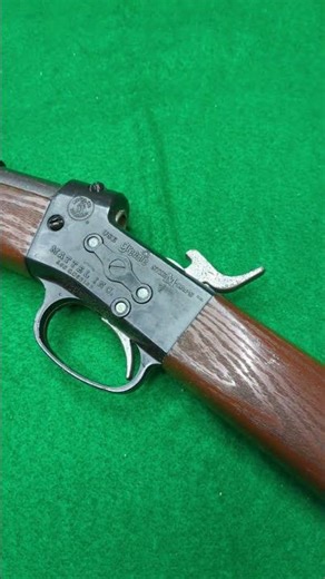 15 seconds with a Mattel Shootin' Shell toy falling block rifle. Almost functional!