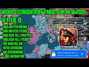 Download World Conqueror 4 Mod Apk V1.18.0 New 2025 - Unlimited Medals & New Version