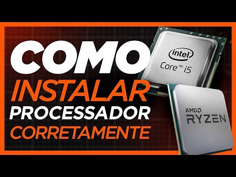 HOW TO INSTALL the PROCESSOR on the motherboard!
