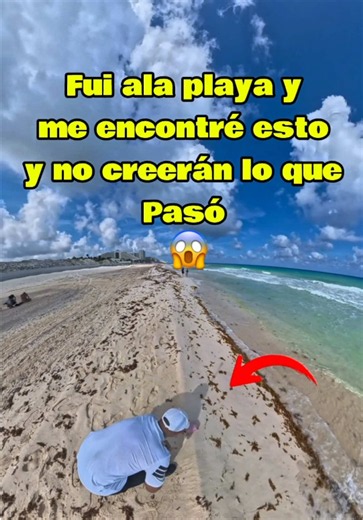 Me encontré esto en la playa y no creerán lo que era😱