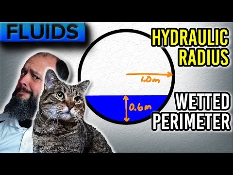 How to Find HYDRAULIC RADIUS and WETTED PERIMETER – Rectangle, Trapezoid, Circle