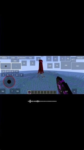 Enderman Stack in one block #minecraft #viralshort