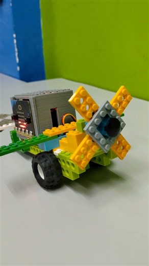 A junior lego air plane to explore what is acceleration.#creative #stem #lego #innovation #plane