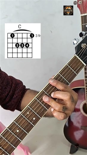 3 Important Position Of C Major Chord | Beginners Guitar Lessons | 💯🎵🎶🎸❤️