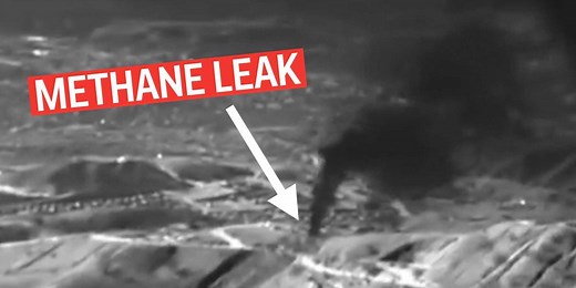 This massive Los Angeles county gas leak is spewing 110,000 pounds of methane an hour