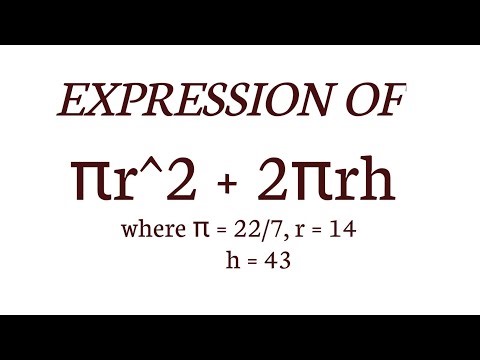 Expression of π