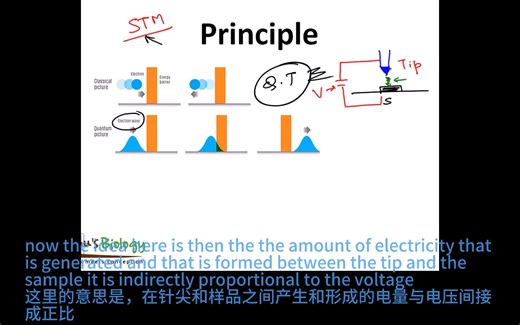 Scanning tunneling microscopy 中文字幕版