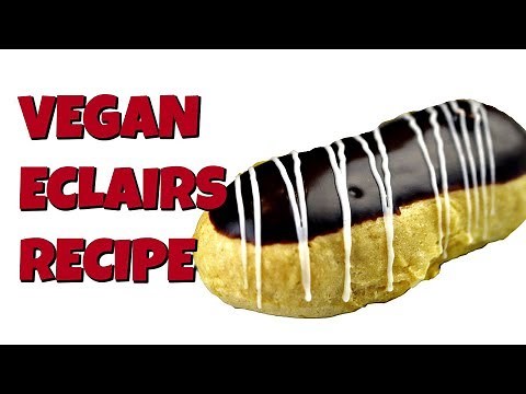 How to Make Vegan Eclairs