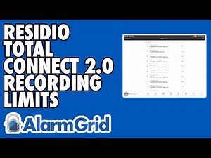 What Are The Resideo Total Connect 2.0 Camera Recording Limits?