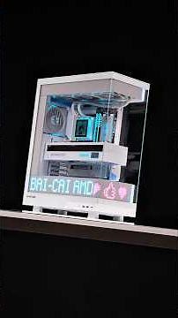 RYZEN 9 9950X3D + RTX 5090🤴 ULTIMATE WHITE GAMING PC BUILD😱 #pcbuild #gaming #computer #asmr #tech