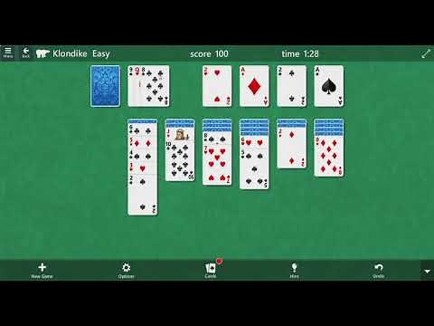 XBOX Live Games | Microsoft Solitaire | Klondike - Level Easy | Microsoft & XBOX Studios